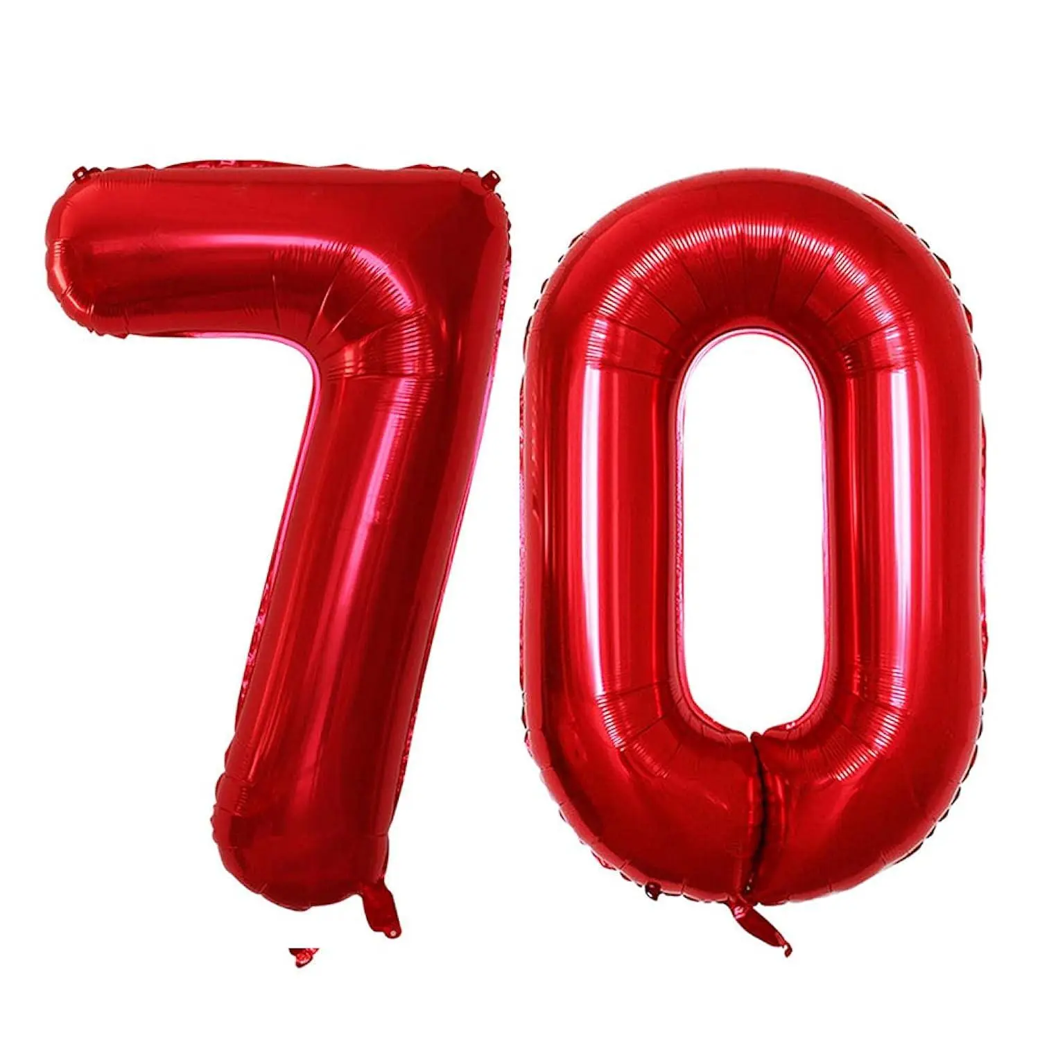 42 Inch Red 70 Number Balloons For 70Th Birthday Party Decorations 70Th Anniversary Party Supplies