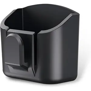 Car Key Box, Front Seat Car Organizer, Center Console Remote Control Box, Universal Car Accessories (Black)