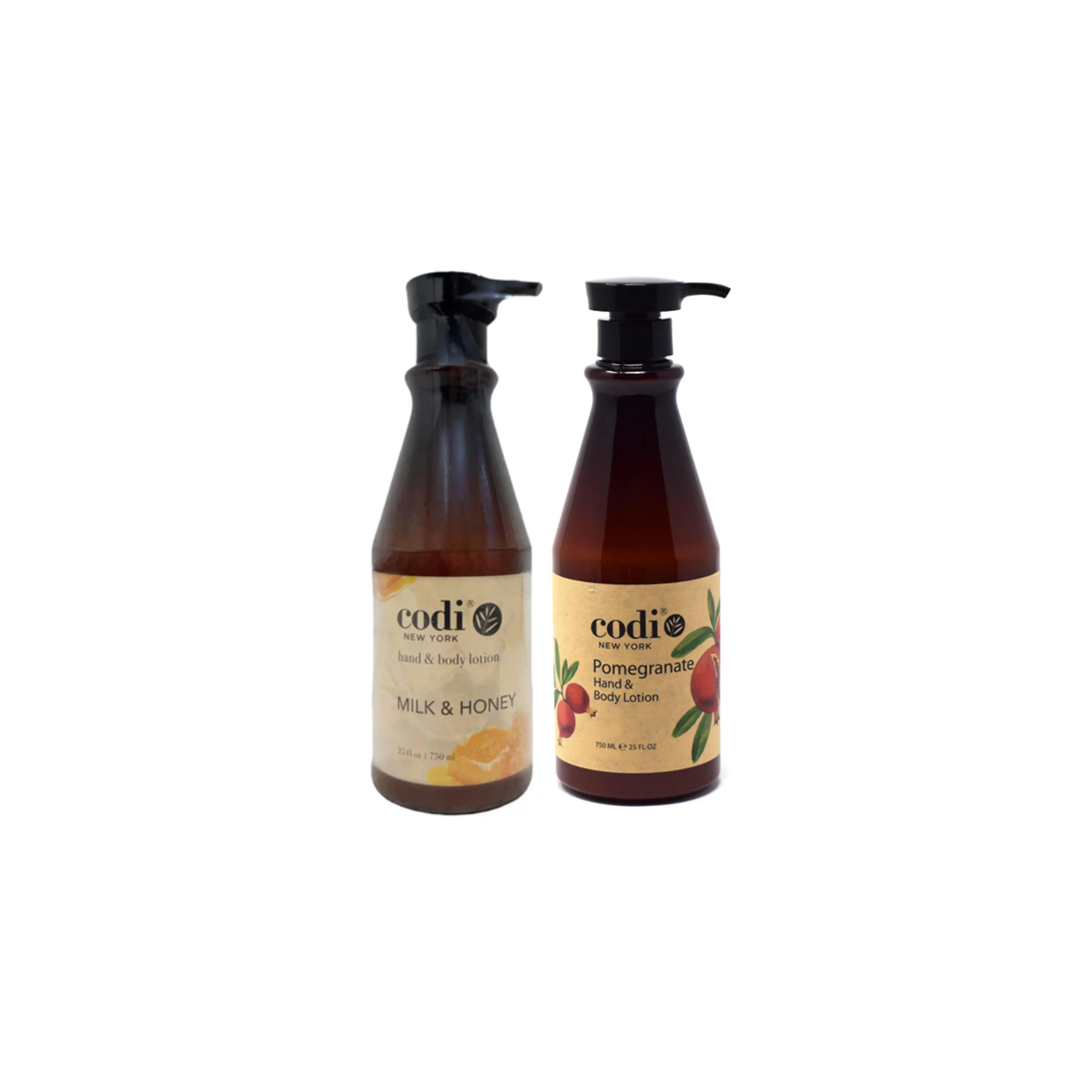 Codi Korean Beauty Milk and Honey Pomegranate Natural Extracts Hand & Body Lotion (750ml) - Unisex Moisturizer, Gentle, Non-Greasy, Nourishing, Smooth Daily Body Care with Deep Hydration, Hydrating, Diethanolamine