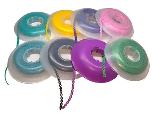 BRACES ELASTICS  ORTHODONTIC ELASTOMERIC POWER CHAIN 15ft. This product includes 8 elastic chains - Essential Dental Equipment for Orthodontic Professionals in the United States
