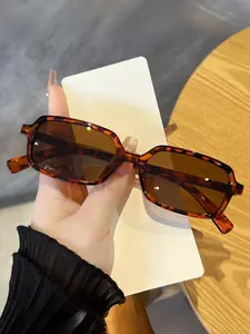 Unisex Y2K Trendy Large Frame Glasses, Retro Classic Style, Durable Streetwear Accessories, Trendy Styling Sunglasses, Perfect for Daily Use, Parties, Gifts, Vintage Trendy Sunglasses