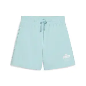 PUMA Womens Palm Resort Graphic 5 Inch Shorts Casual Bottoms Casual - Blue