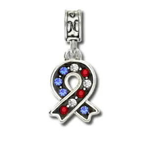 Patriotic Ribbon Charm