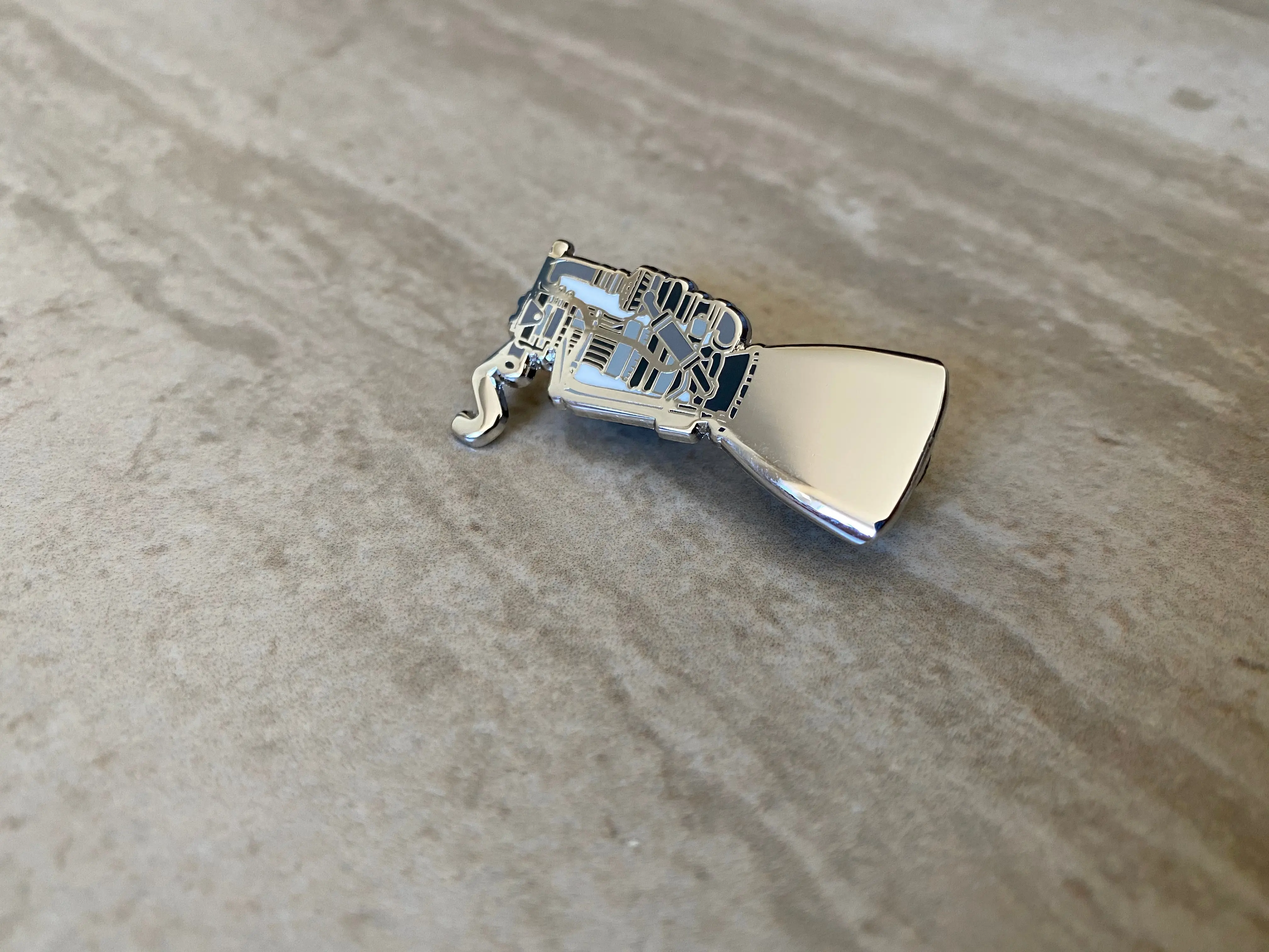 Raptor Engine (Starship and Super Heavy) Hard Enamel Pin