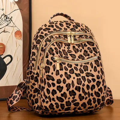 Narasport Leopard Print Backpack TikTok Shop - Main Image
