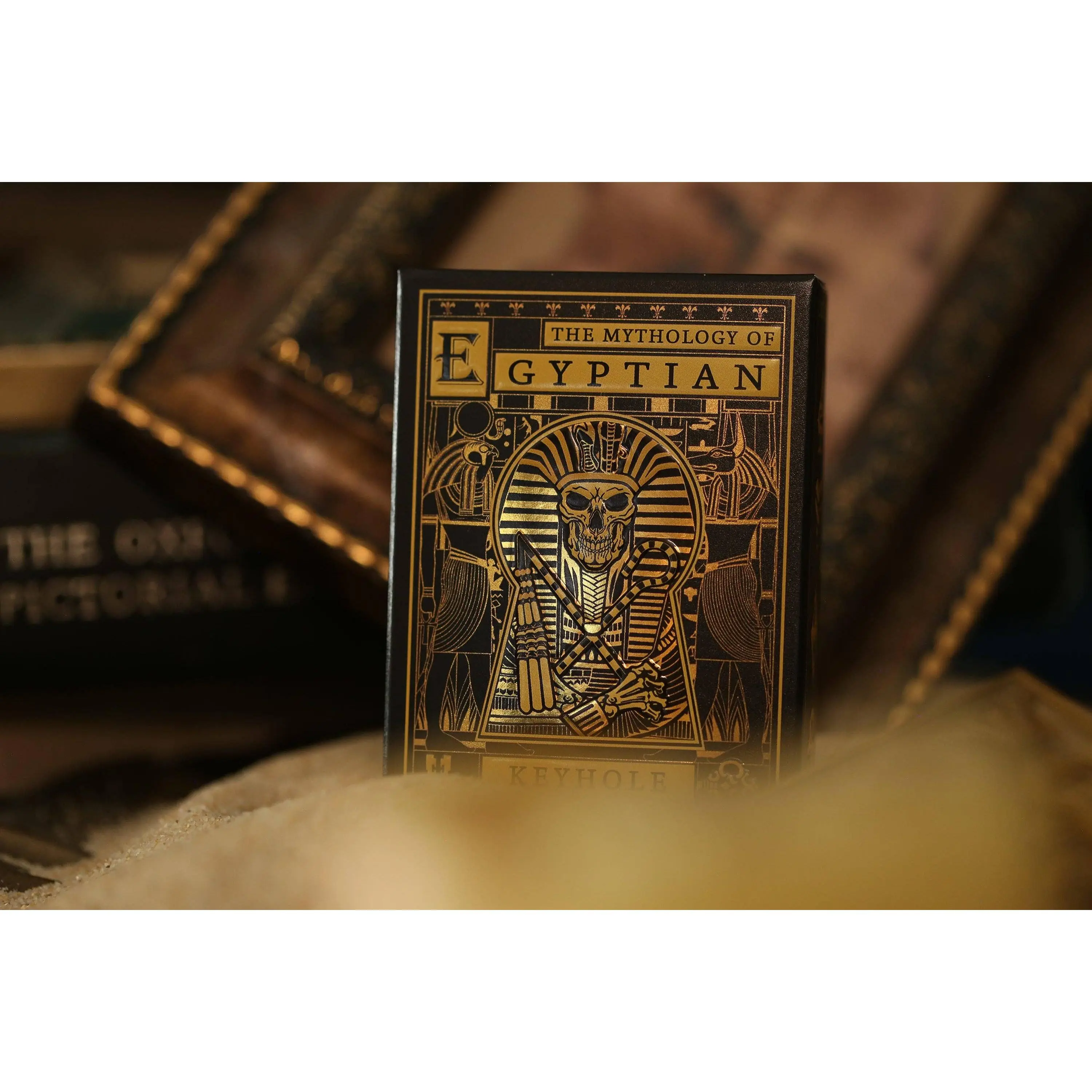 Keyhole Egyptian Mythology Playing Cards – Paper Edition, 12+ Years, Authentic Art