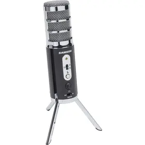Samson Satellite USB/iOS Broadcast Microphone with Dual 16mm Condenser Capsules
