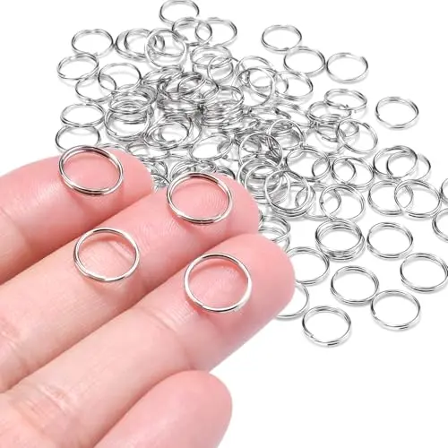 10mm Outter Dia.; 8.8mm Inside Dia. Silv