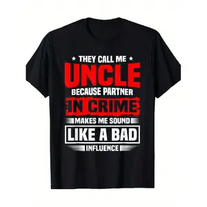 Favorite Uncle They Call Me Uncle Funny Best Uncle T-Shirt |   100%,, Casual Style, Crew Neck, Short Sleeve, Regular Fit, Perfect for Men