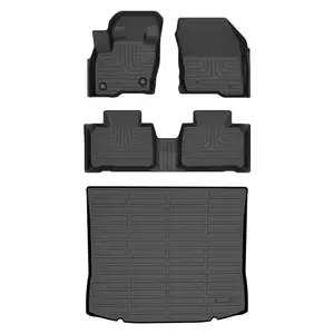 Depituu For Ford Edge & Edge ST 2015-2026 Floor Mats & Cargo Liners, All Weather Floor Mats,Waterproof Anti-slip Durable Floor Mats Car Accessories Autos Protector Automotive,auto accessories,car essentials,car accessories,trunk or treat car