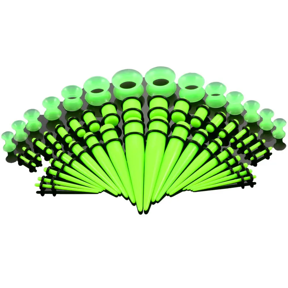 Fluorescent 50-piece set