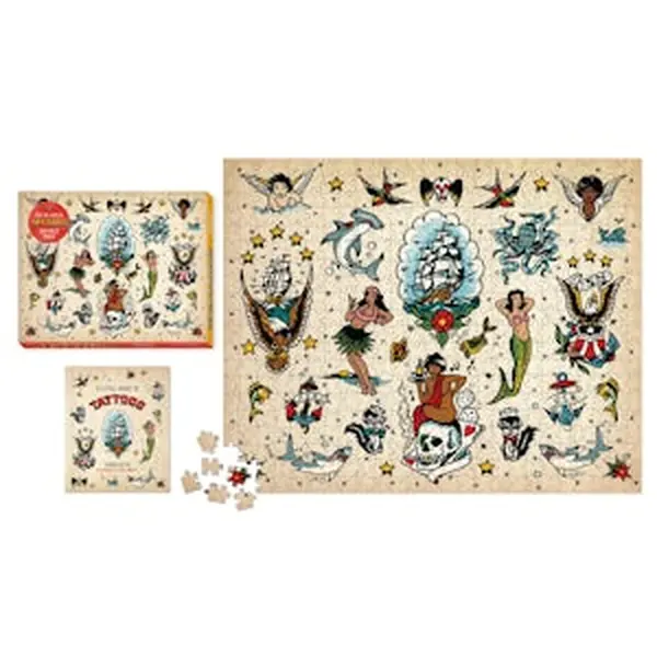 For the Love of Tattoos 500-Piece Puzzle