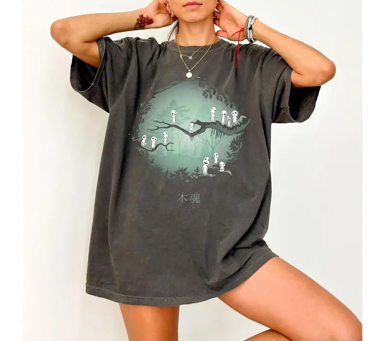 Protect The Forest Ghibli Shirt, Studio Ghibli Shirt, Ghibli No Face Shirt, Totoro Sweatshirt, Anime Gift