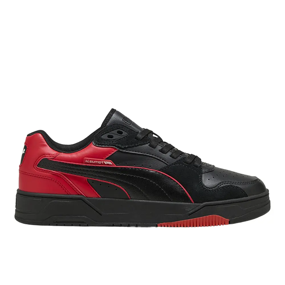 PUMA Mens F1 Rbd Break Low Lace Up Sneakers Shoes Casual - Black, Red