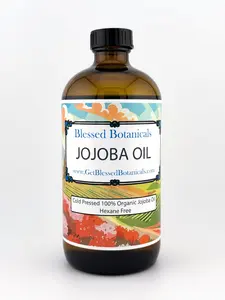 Organic Jojoba Oil – Cold-Pressed & Unrefined | Multi-Purpose Beauty Oil (16 oz)