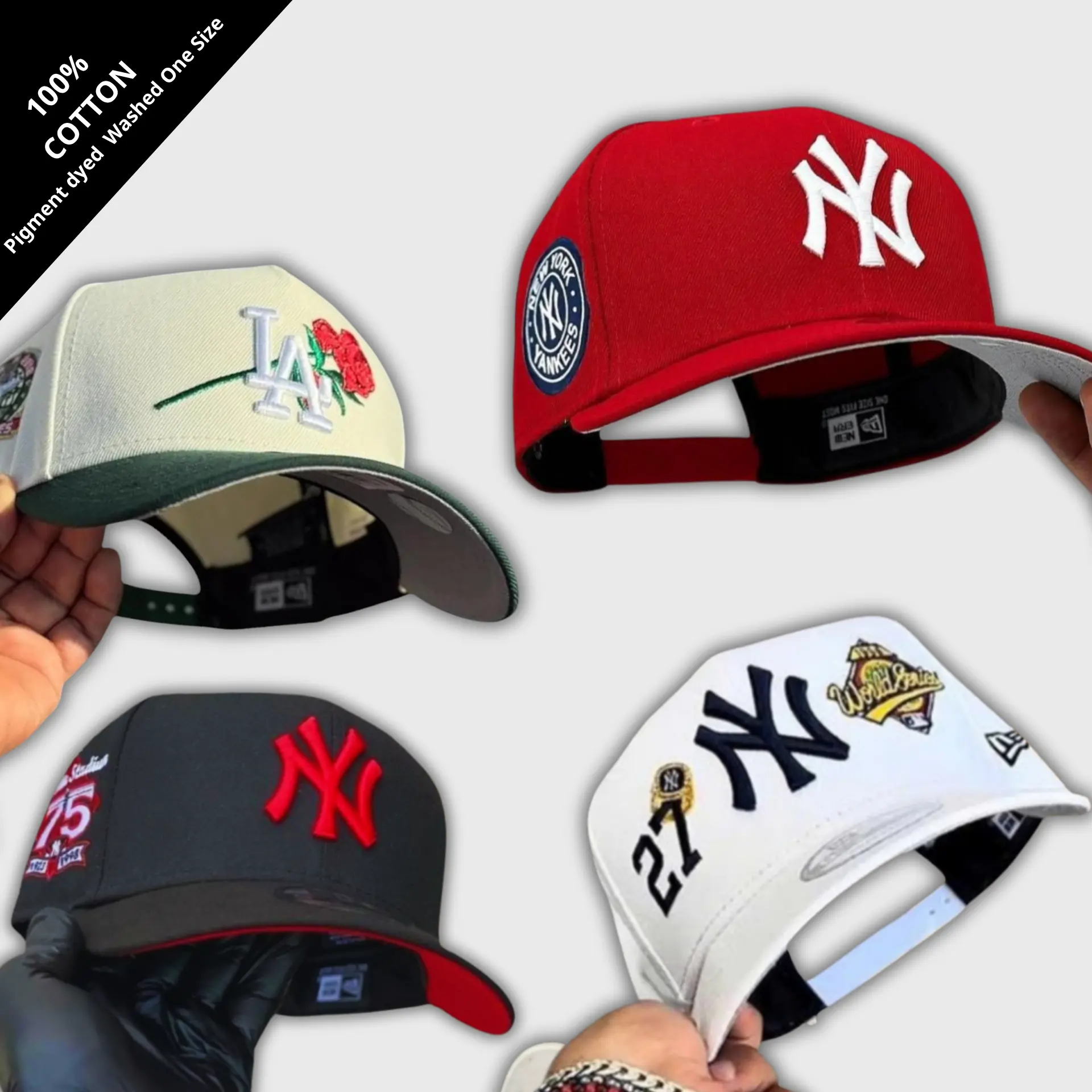 New Era MLB Dodgers Yankees Baseball Cap – Adjustable 9FORTY 59FIFTY Snapback Gorras Hombre Mujer, Premium Streetwear Baseball Hat, Curved Brim Trucker Design, Urban Fashion Style, Classic Vintage Sportswear, Viral TikTok USA