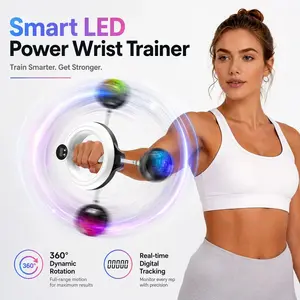 360° Rotating Wrist & Forearm Grip Strengthener — for Arms, Shoulders & Chest | No Gym Required, Portable Home Fitness Equipment