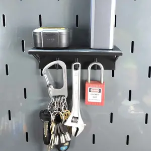 Shelf With 3 Hooks Fits US General Series 3 / ICON Hutch and Locker