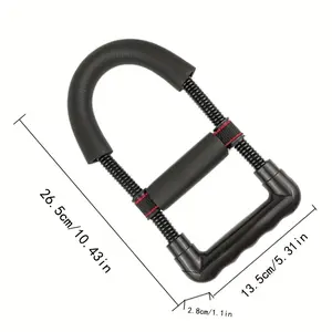 Wrist Forearm Strengthener, Adjustable Spring Hand Grip Trainer for Wrist, Forearm and Arm Strength Training