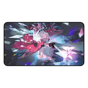 Carlotta Wuthering Waves Desk Mat Mouse Pad - Extra Large Mousepad Deskmat for PC Gamers, Streamers, Desk Accessories and Stylish Room Setup
