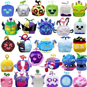 2026 New Blox Fruits Plush Toys Hot Game Devil Fruit Stuffed Doll Cute Soft Toy Kids Christmas Birthday Gift