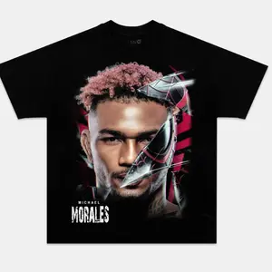 MICHAEL MORALES TEE ,Fashion Cotton, Full Sizes, For Men, For Women
