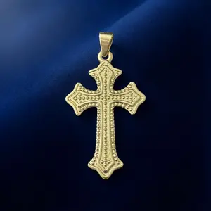 14k Gold Large Cross