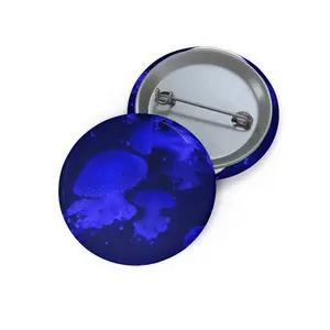 Jelly fish Pin Buttons