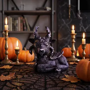 Unicorn Statue Resin Craft, Home Decor Item, Halloween Gift, Halloween Decoration, Halloween Atmosphere Ornament, 1pc