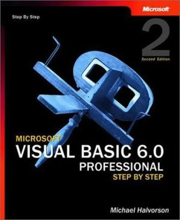 USED Book - Microsoft Visual Basic 6.0 Professional Step by Step, Second Edition by Michael Halvorson (Paperback) - english