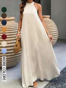Women's Summer 2026 New Arrival Casual Fashion Elegant Bell Sleeve Linen Set, Cross-Border Women's Clothing, Stylish and Comfortable Womenswear