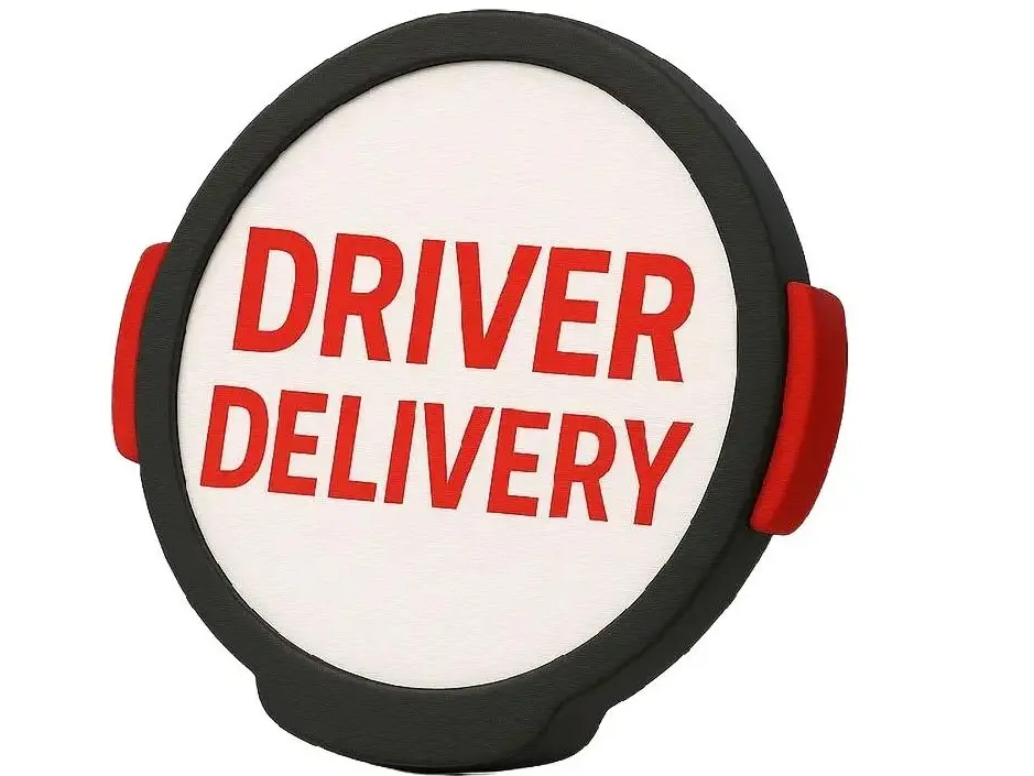 RideShare Lights Driver Delivery LED Sign with Energy Efficient Customizable Sticker For Cars Car Accessories Vehicle