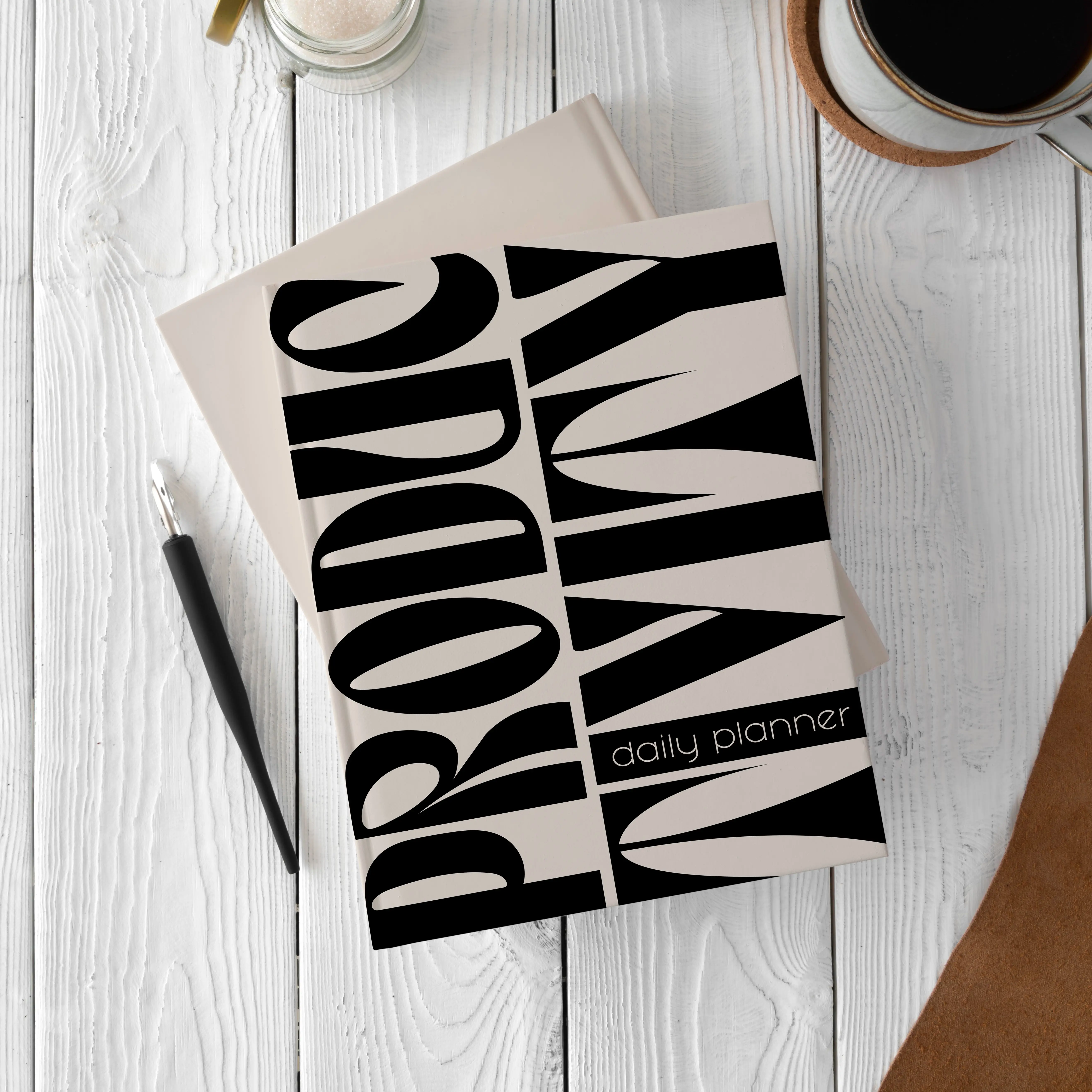 Corazon de Papel | Productivity | Undated Daily Planner