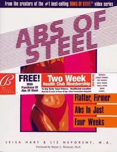 USED-Abs of Steel: Flatter, Firmer Abs in Just Four Weeks by Leisa Hart (Paperback)