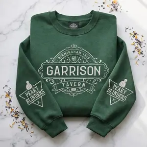 Peaky Blinders  2026 Emboidered Sweatshirt, Tommy Shelby Vintage Shirt, Trending Movie Gift