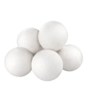 6pcs High-Quality Natural Wool Dryer Balls, Replace Dryer Lint Traps and Fabric Softener, Laundry Dryer Balls for Gentle Care