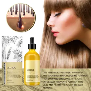 EELHOE Rosemary Essential Oil - Herb Scented Haircare Oil, Gentle Nourishing Formula for Hair Growth Products