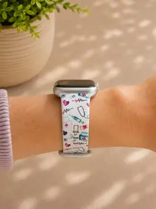 Cute Medical Watch Band | Nurse Silicone Watch Strap | Healthcare Worker Watch Band | RN Watch Accessory