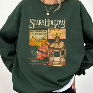 Luke's Stars Hollows Sweatshirt - Stars Hollow First Weekend of November - Retro Style Lukes Diner Sweatshirt - Autumn Festival Sweatshirt