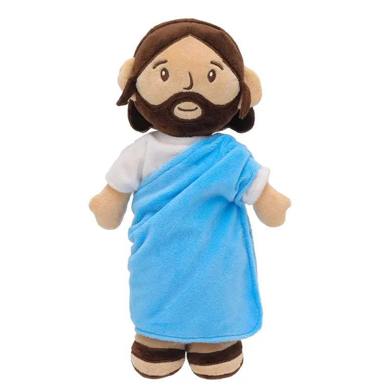 Yelakey Jesus Plush Toy, 11.8" Soft & Cuddly Stuffed Toy for Kids & Adults, Christian Faith Gift for Christmas, Thanksgiving, Baptism & Religious Celebrations Cuddly Stuffed Animal