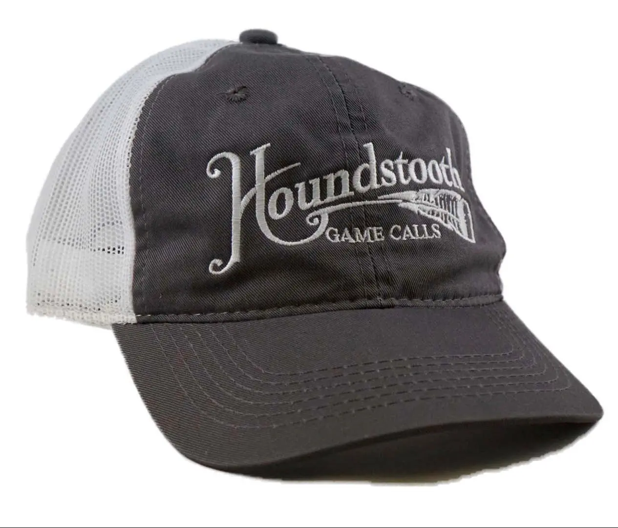 Houndstooth Grey / White Mesh Back Hat