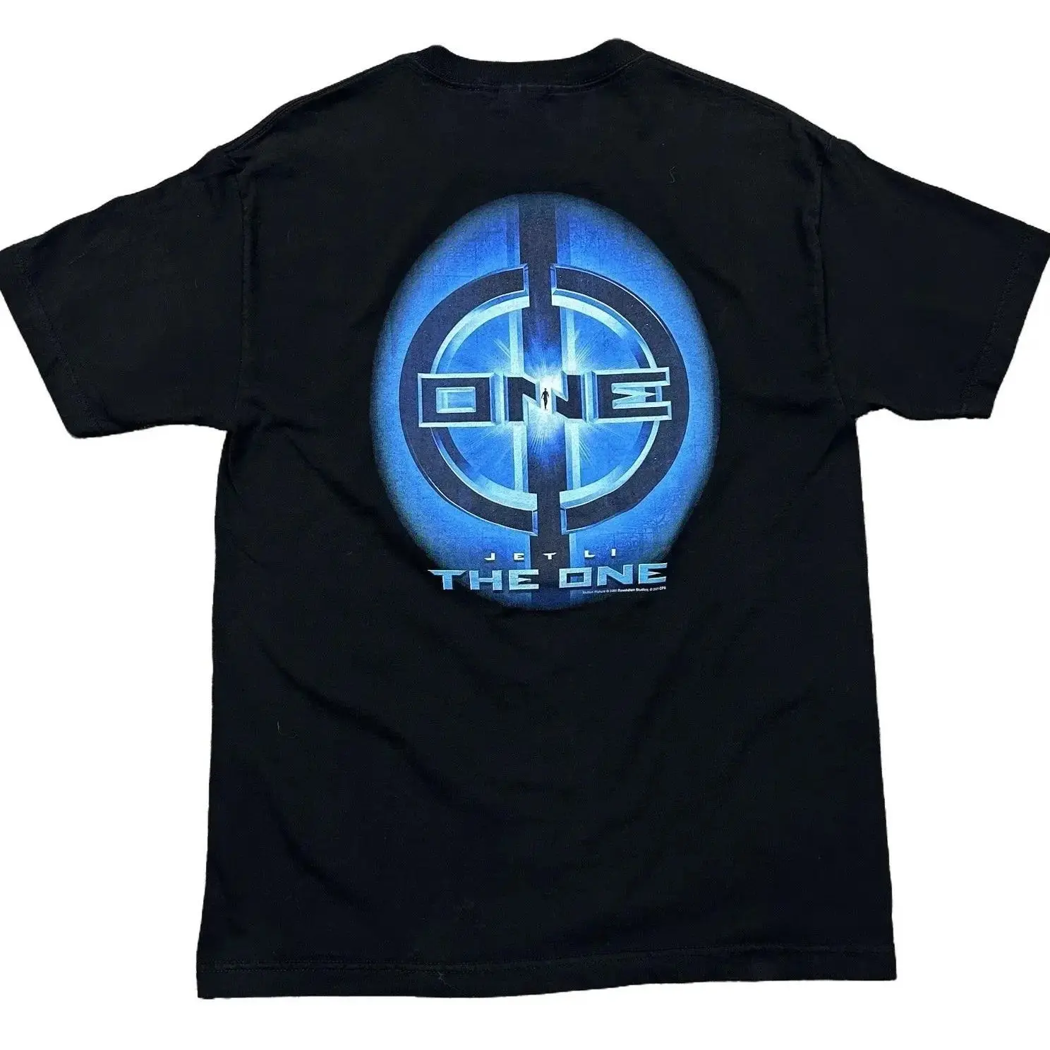 2001 Jet Li The One Movie T-shirt Size S-3XL, Back Printed