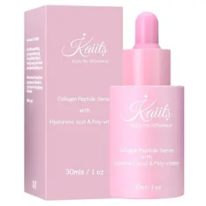 KAIITS Collagen Peptide Serum for Face - Multi-Functional, Anti-Aging Facial Serum with Hyaluronic Acid and PolyVitamin for Radiant, Firmer, & Youthful Skin! | 1 Fl Oz