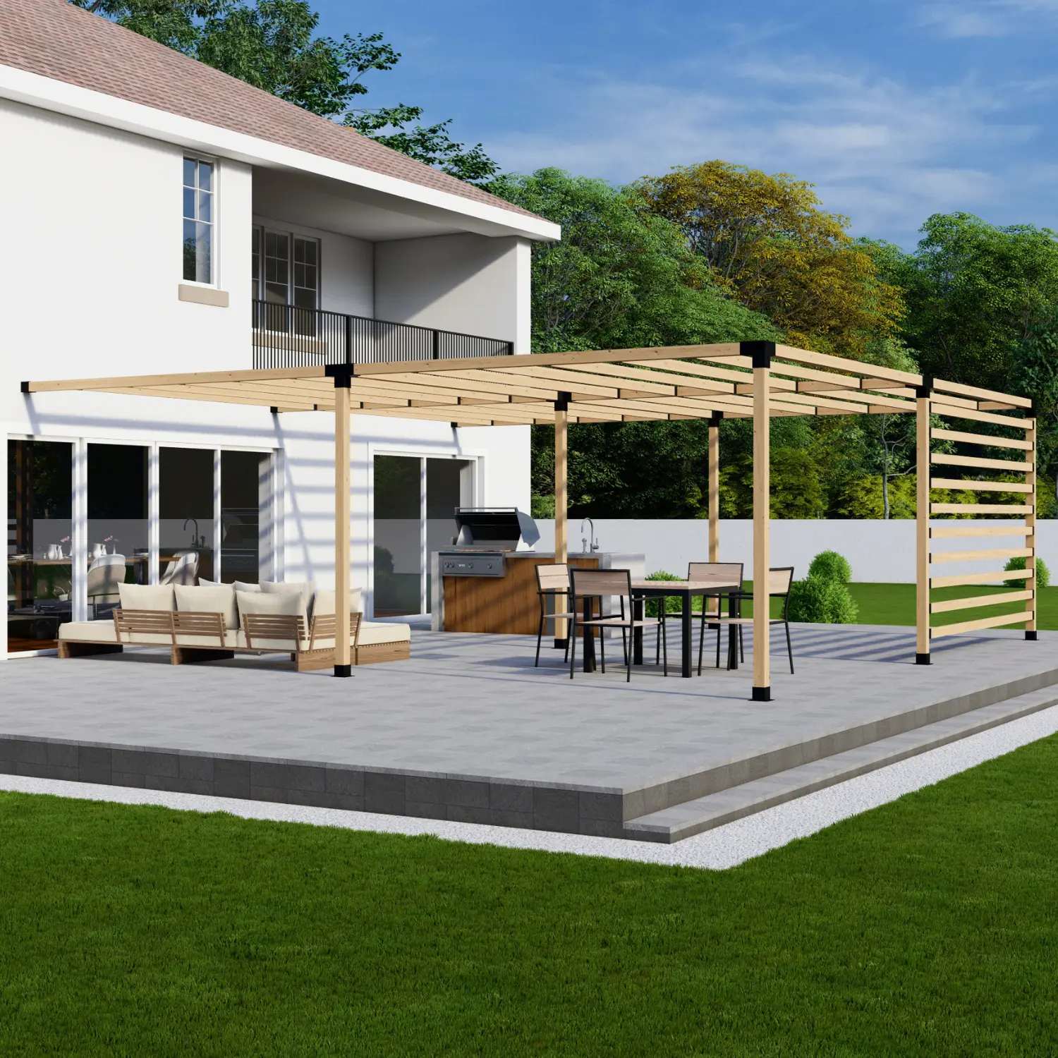 DIY Modern Pergola Kit