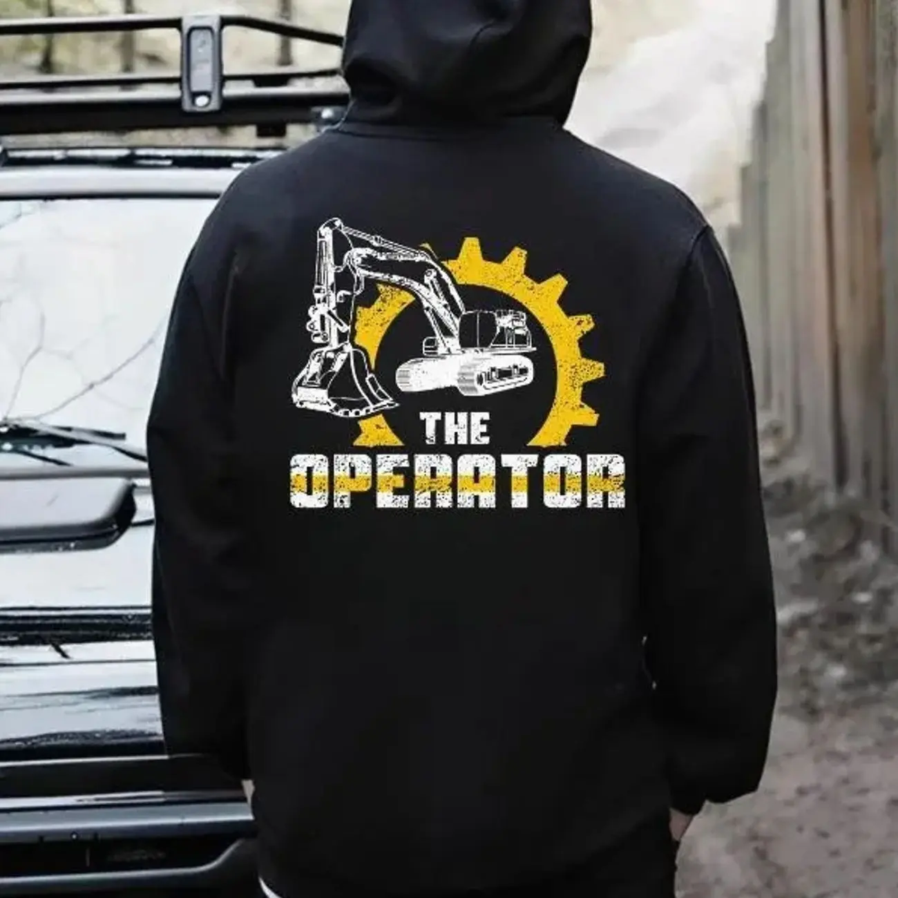 Heavy Equipment Operator Hoodie, Excavator Operator T-Shirt, Construction Worker Gift, The Operator Hoodie