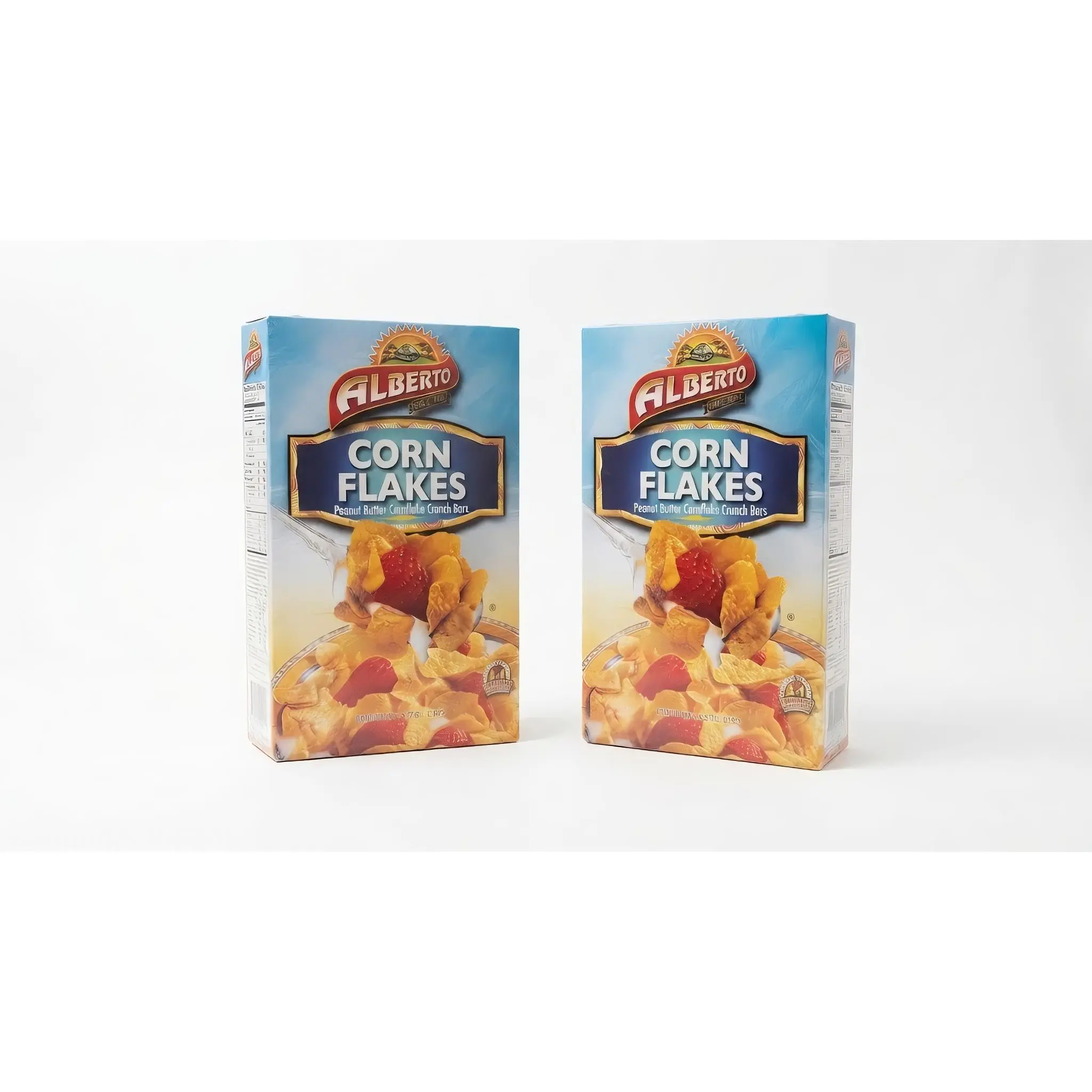 Alberto Corn Flakes pack of 2 - Crunchy Breakfast Cereal with Real Corn Flavor - Perfect for a Tasty Morning Meal