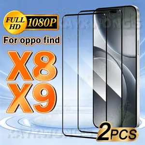 KAYKWONG'S 2-Pack Tempered Glass Screen Protector for OPPO Find X8/X8 Pro、OPPO Find X8s/X8s+/X8 Ultra、OPPO Find X9/X9 ProThin, HD Clear, Perfect Christmas Gift