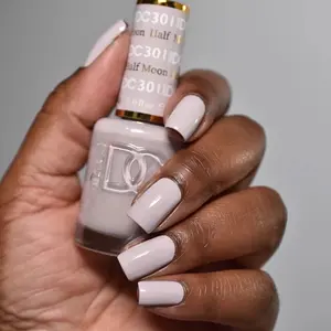 DND DC 301 HALF MOON Gel and Lacquer Duo nail care nail art