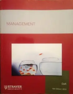 USED-Management 10th ed (Strayer University) by Richard L. Daft (Paperback)