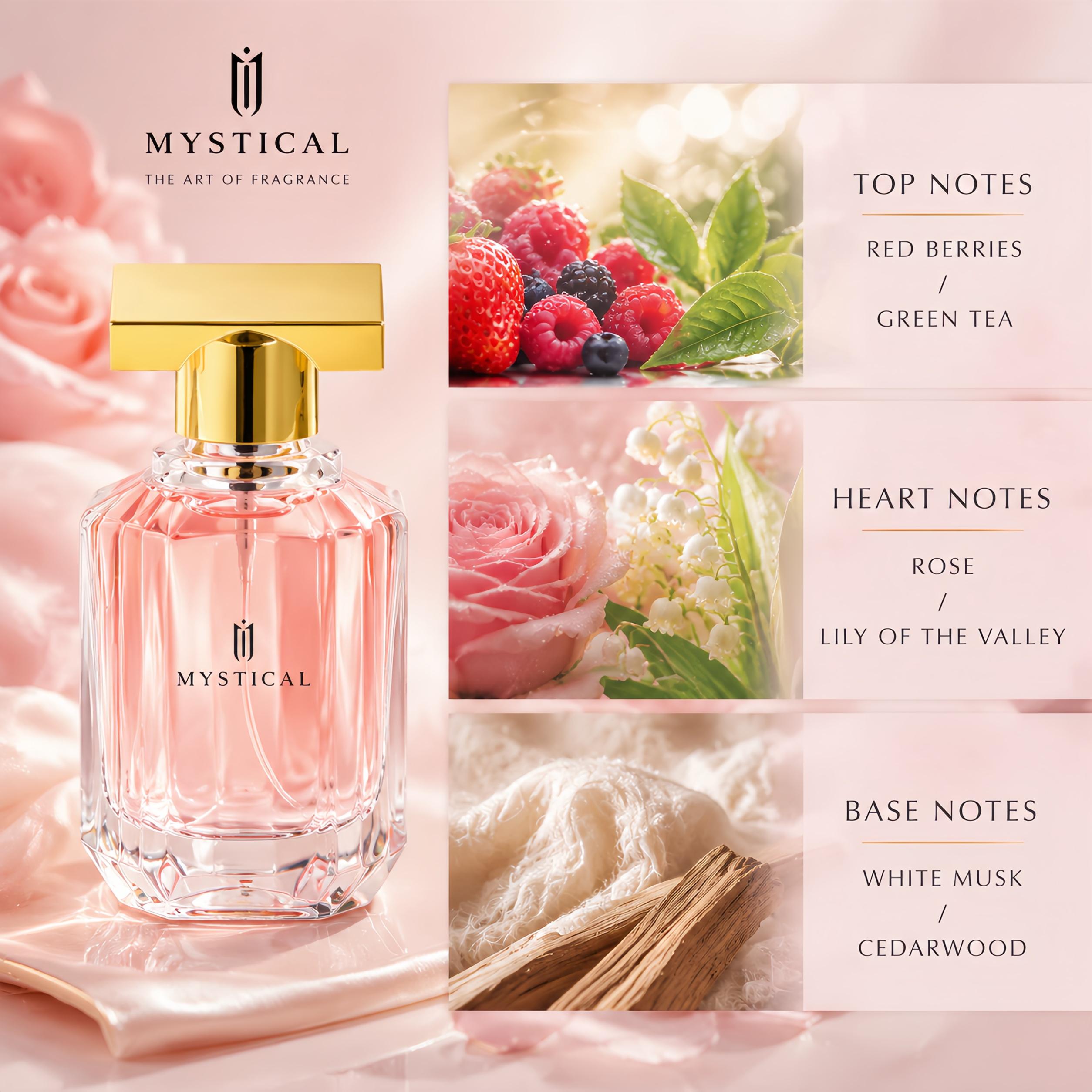 MYSTICAL Women's Perfume Set (30MI*4 )IRomantic Floral & Fruity Notes I Dating & Parties I ldeal Gift for Birthday& Anniversary I women's perfume|long lasting perfumes|mini perfumes woman |different flavor fragrance ensemble backtoschool MYSTICAL Women's Perfume Set (30MI*4 )IRomantic Floral & Fruity Notes I Dating & Parties I ldeal Gift for Birthday& Anniversary I women's perfume|long lasting perfumes|mini perfumes woman |different flavor fragrance ensemble backtoschool